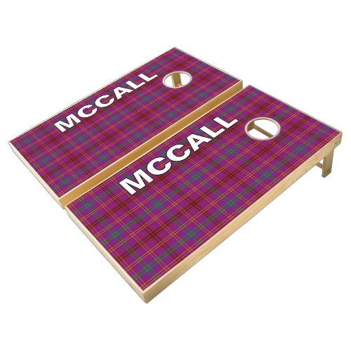Scots Games Clan McCall _ Caithness Tartan Plaid