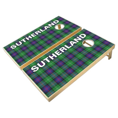 Scots Games Clan Sutherland Tartan Plaid