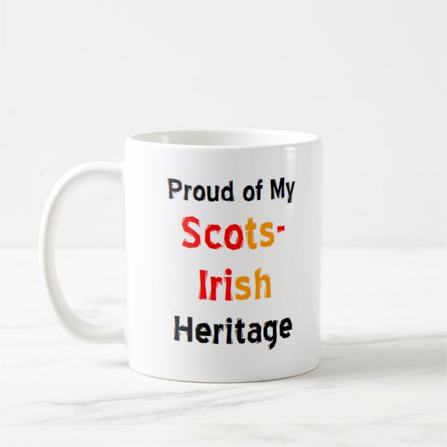 scots-irish heritage coffee mug (Left)