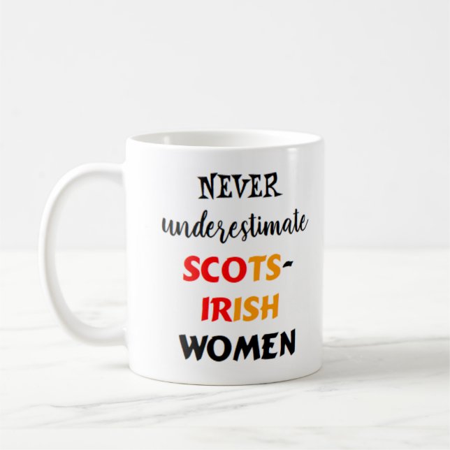 scots-irish women  coffee mug (Left)