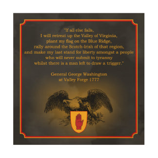 Scots-Irish Wood Wall Art