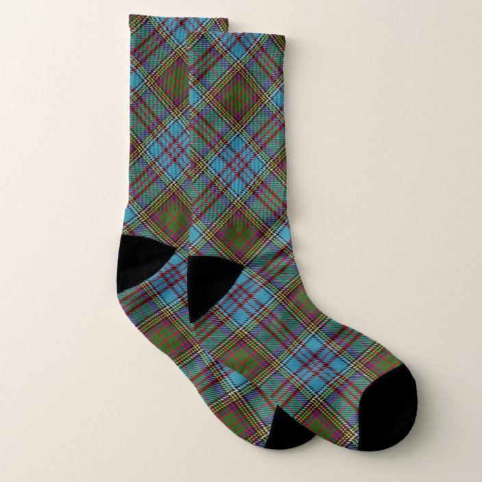 plaid socks