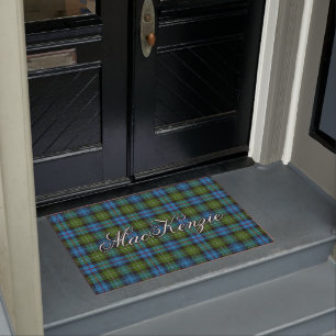 Scots Vista Clan MacKenzie Tartan Plaid Doormat