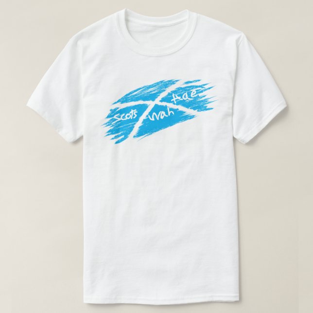 Scots Wah Hae T-Shirt (Design Front)