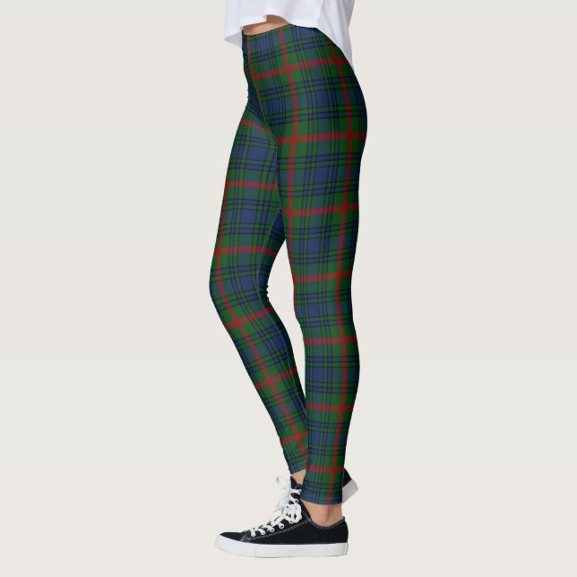 Scotstee Clan Aiton Hunting Tartan Women Leggings (Left)
