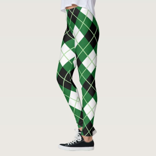 Scotstee Clan Argyle Diagonal Diamond Tartan Women Leggings