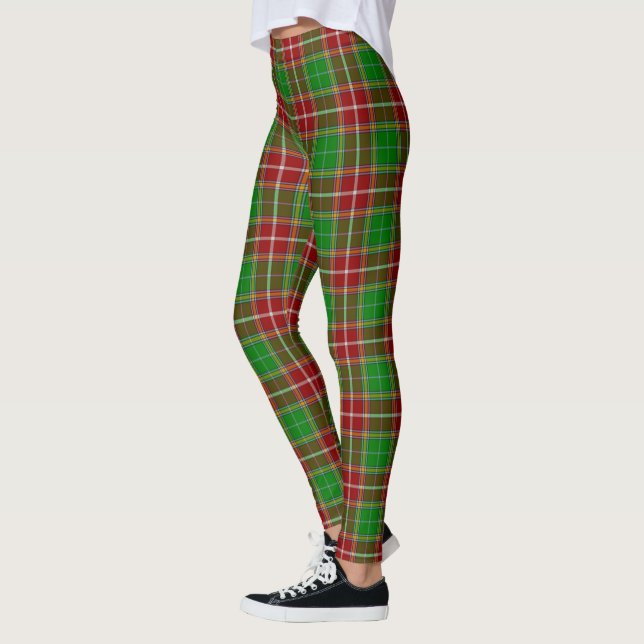 Scotstee Clan Baxter Modern Tartan Women Leggings (Left)