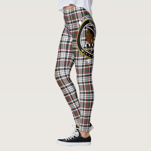 Scotstee Clan Borthwick Crest Tartan Women Legging