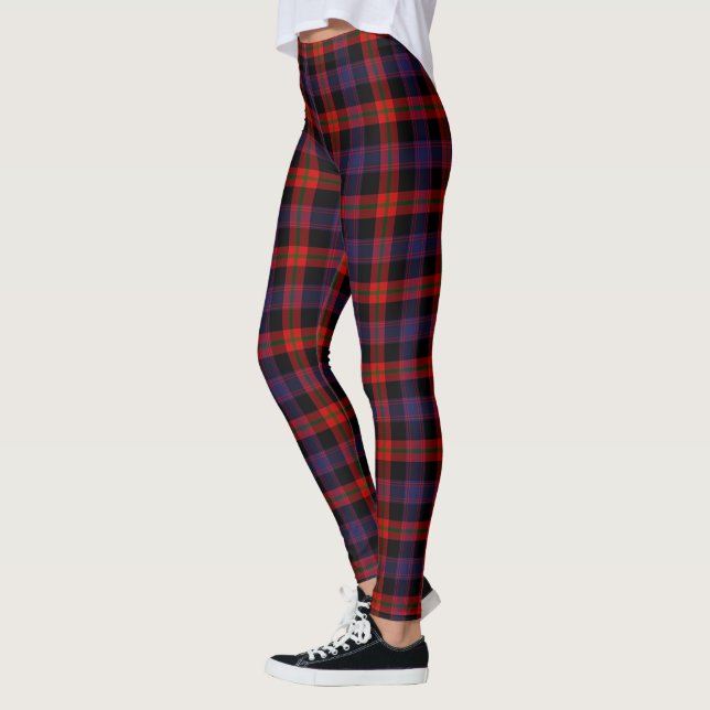 Scotstee Clan Broun Tartan Women Leggings (Left)
