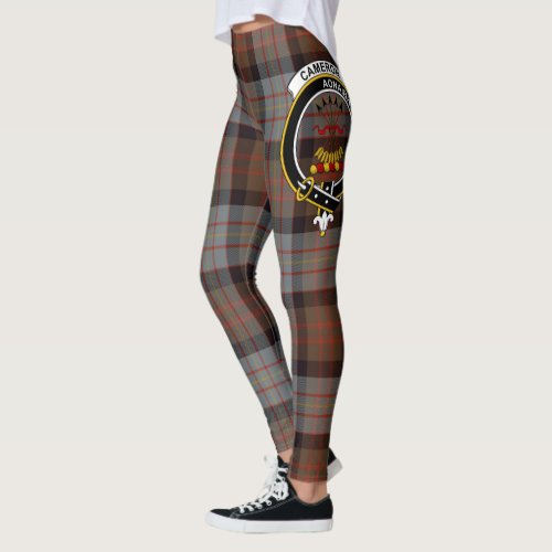 Scotstee Clan Cameron Of Erracht Weathered Crest Leggings