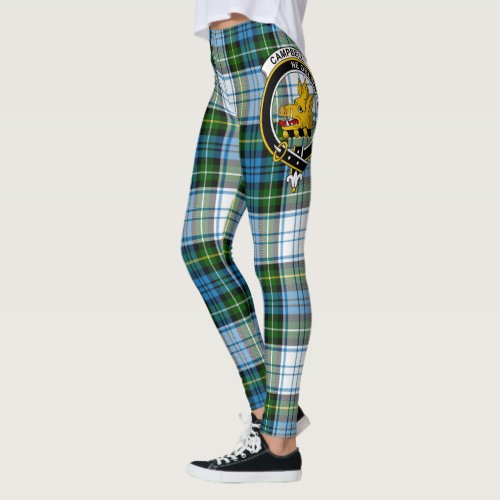 Scotstee Clan Campbell Dress Crest Tartan Women Leggings