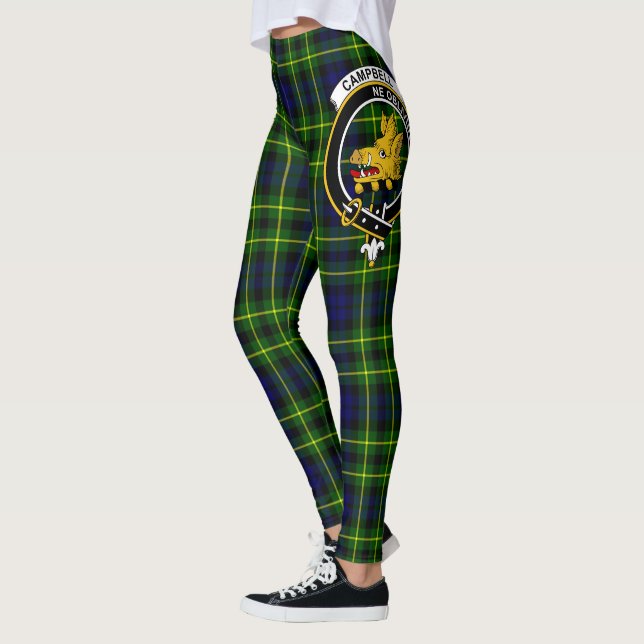 Scotstee Clan Campbell Of Breadalbane Modern Crest Leggings (Left)