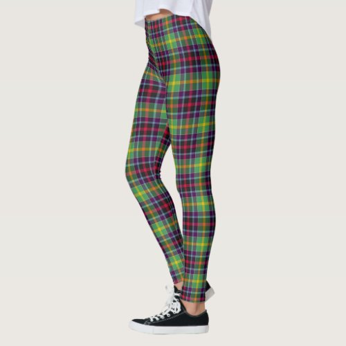 Scotstee Clan Clephane Tartan Women Leggings