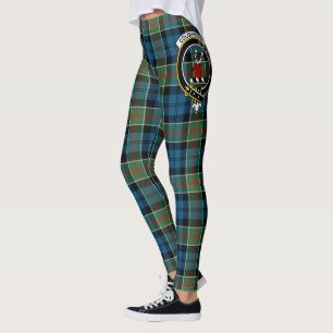 Scotstee Clan Colquhoun Ancient Crest Tartan Women Leggings