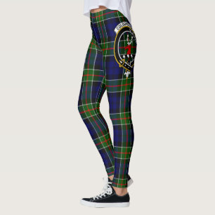 Scotstee Clan Colquhoun Modern Crest Tartan Women Leggings