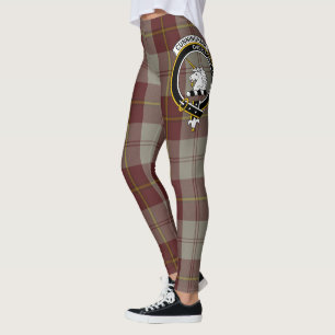 Scotstee Clan Cunningham Burgundy Dancers Crest Leggings
