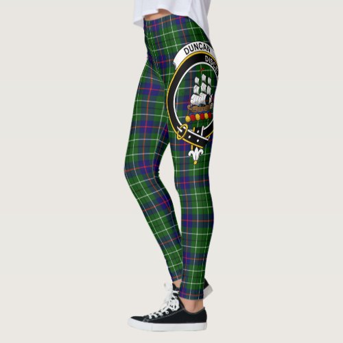 Scotstee Clan Duncan Crest Tartan Women Leggings