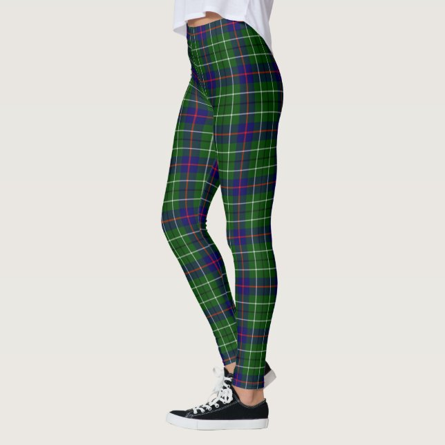 Scotstee Clan Duncan Modern Tartan Women Leggings (Left)