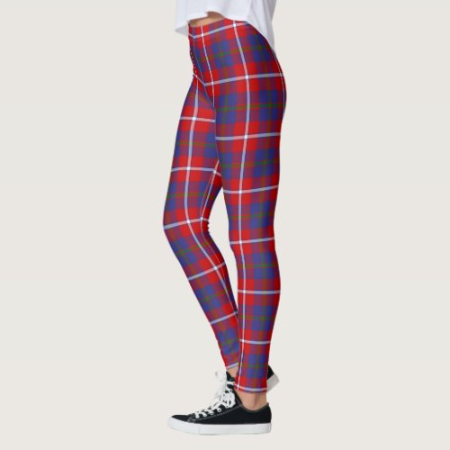 Scotstee Clan Galloway Red Tartan Women Leggings