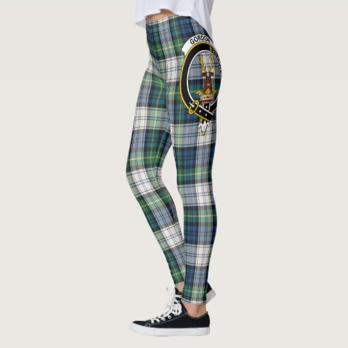 Scotstee Clan Gordon Dress Ancient Crest Tartan Leggings