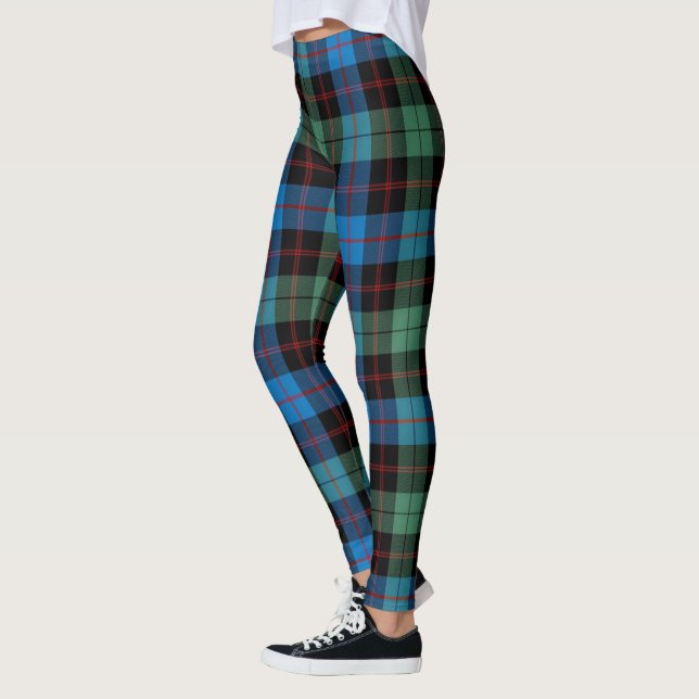 Scotstee Clan Guthrie Ancient Tartan Women Legging (Left)
