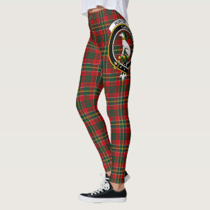 Scotstee Clan Hunter USA Crest Tartan Women Leggings