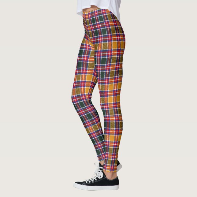 Scotstee Clan Jacobite Tartan Women Leggings (Left)