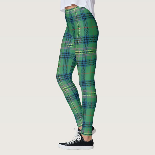 Scotstee Clan Kennedy Ancient Tartan Women Legging (Left)