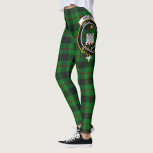 Scotstee Clan Kincaid Crest Tartan Women Leggings