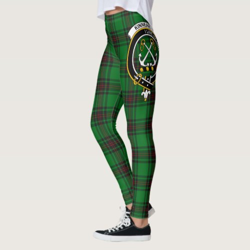 Scotstee Clan Kinnear Crest Tartan Women Leggings