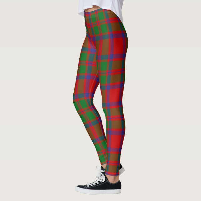 Scotstee Clan MacKintosh Modern Tartan Women Leggings (Left)