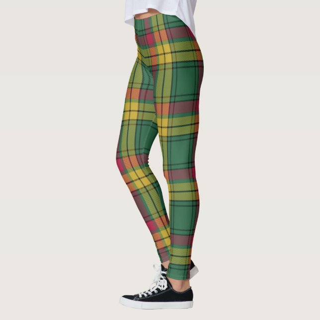 Scotstee Clan MacMillan Old Ancient Tartan Women Leggings (Left)