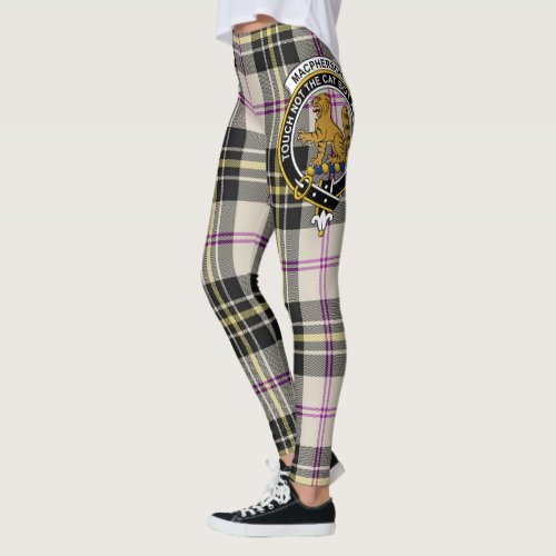 Scotstee Clan MacPherson Dress Ancient Crest Leggings