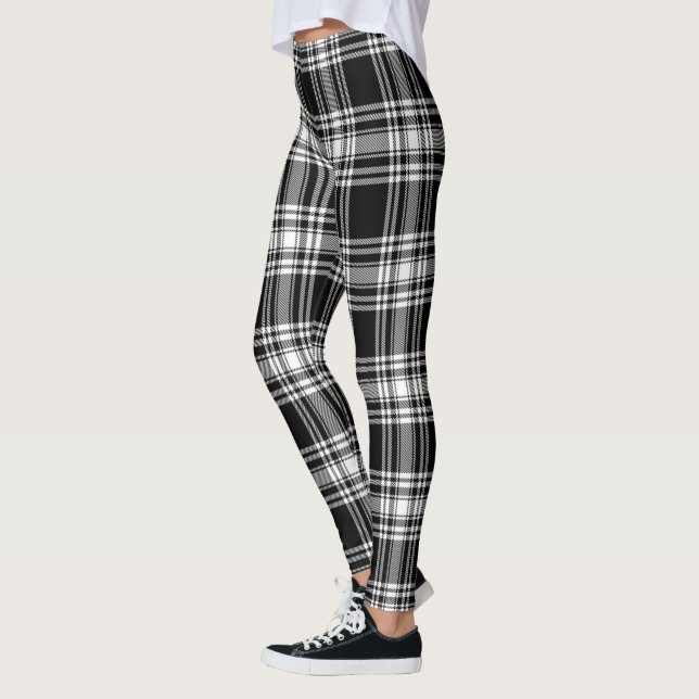 Scotstee Clan Menzies Modern Ancient Tartan Women  Leggings (Left)