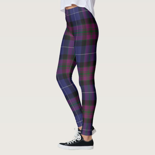 Scotstee Clan Pride Of Scotland Tartan Women Leggings (Left)