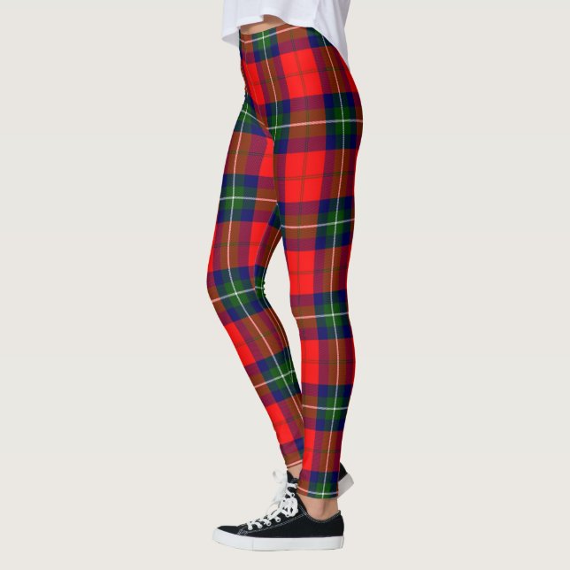 Scotstee Clan Ruthven Tartan Women Leggings (Left)