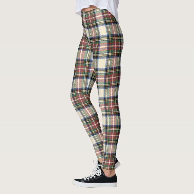 Scotstee Clan Stewart Dress Ancient Tartan Women Leggings (Left)
