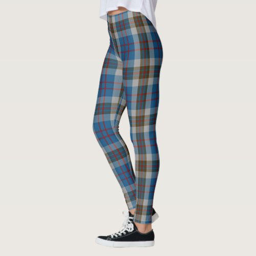 Scotstee Clan Thomson Blue Tartan Women Leggings