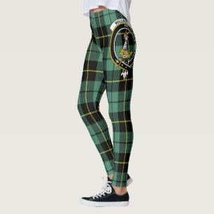 Scotstee Clan Wallace Ancient Crest Tartan Women Leggings