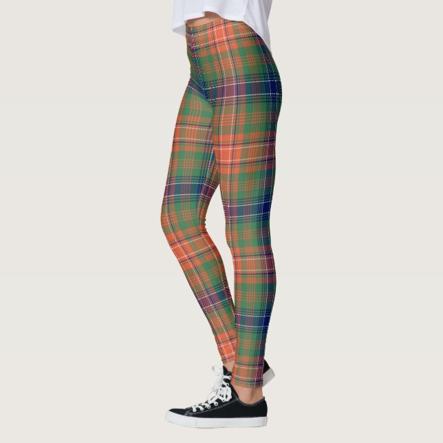 Scotstee Clan Wilson Tartan Women Leggings (Left)