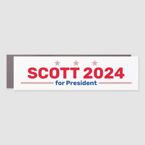 Scott 2024 bumper magnet