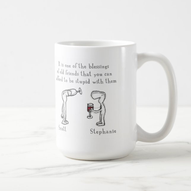 Scott and Stephanie Coffee Mug (Right)