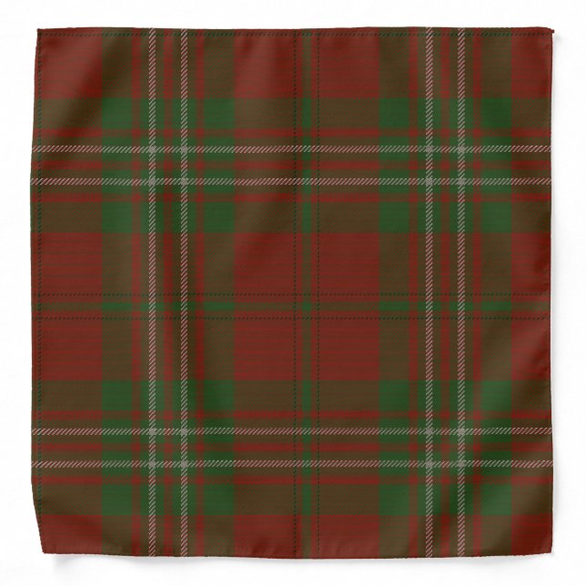 Scott Clan Tartan Bandana (Front)