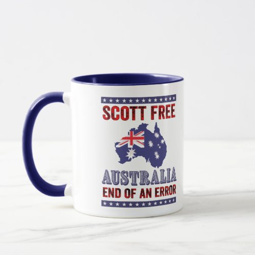 Scott Free Australia End of an Error Mug