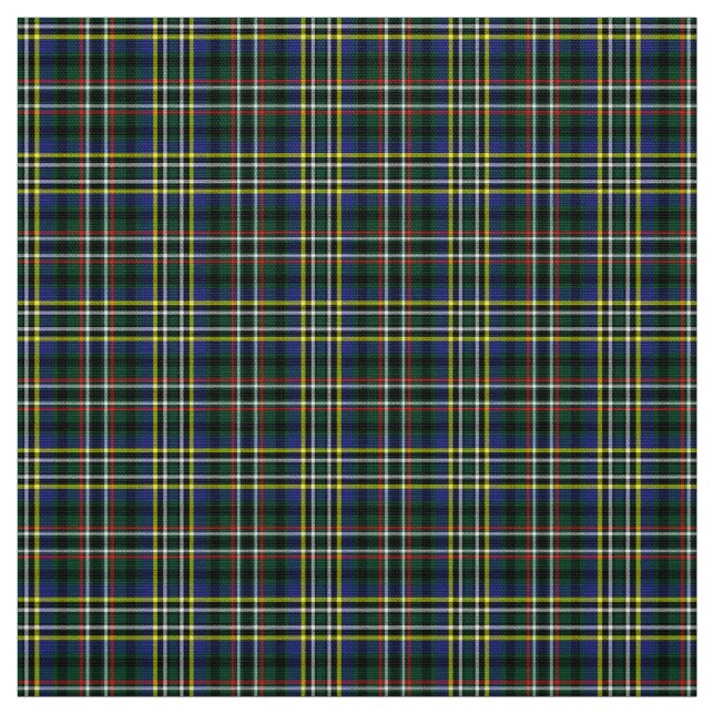 Scott Green Modern Tartan Fabric (Swatch)