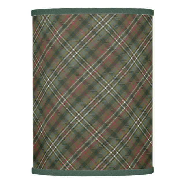 Scott Green Weathered Original Scottish Tartan Lamp Shade (Front)