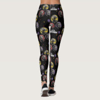 Scott, Hope, & Cassie Pym Particle Helmet Graphic Leggings