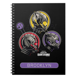 Scott, Hope, & Cassie Pym Particle Helmet Graphic Notebook