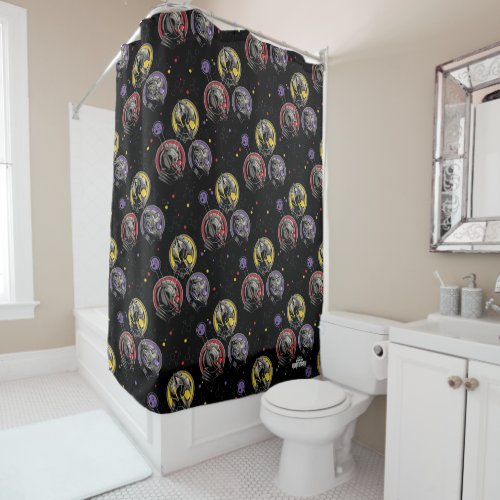 Scott Hope  Cassie Pym Particle Helmet Graphic Shower Curtain