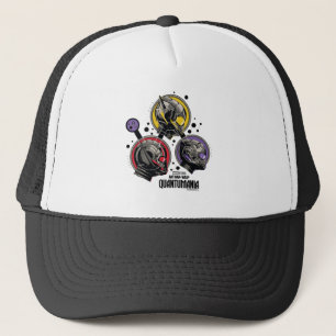 Scott, Hope, & Cassie Pym Particle Helmet Graphic Trucker Hat